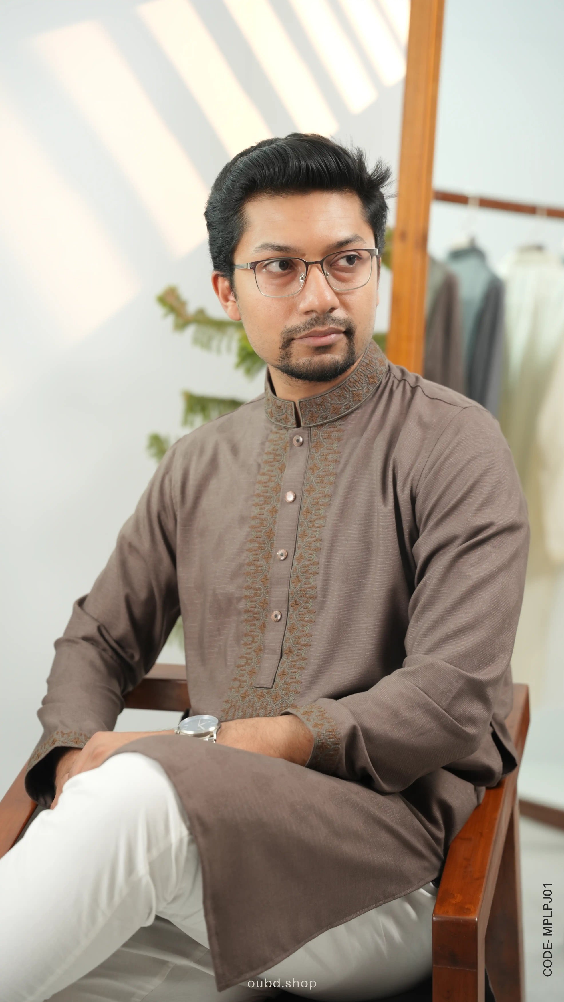 MENS PLATINUM PANJABI - OUBD