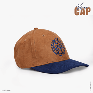 SPECIAL SUEDE VISOR CAP SEEK INNER PEACE - OUBD