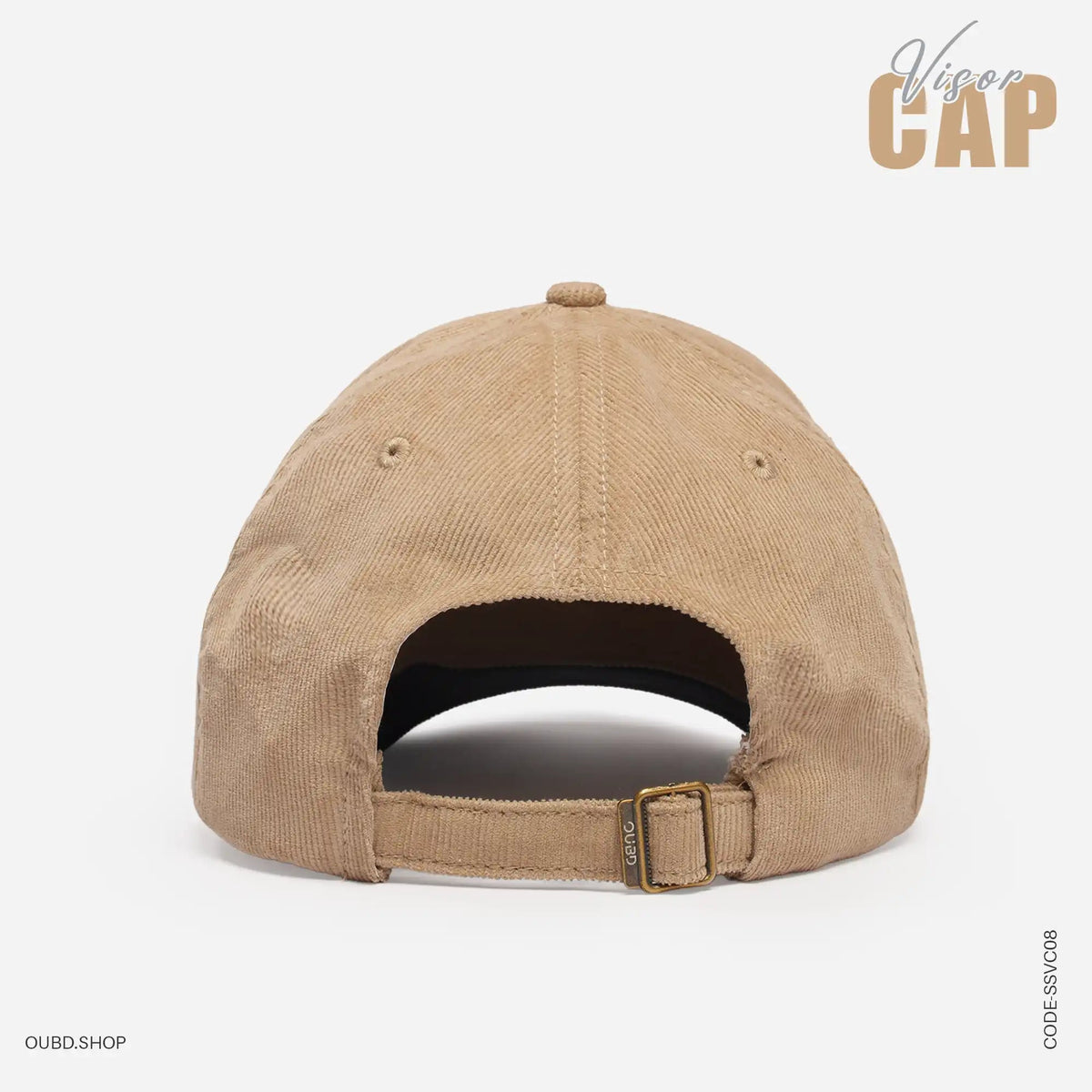 SPECIAL CORDUROY VISOR CAP - INSAF - OUBD