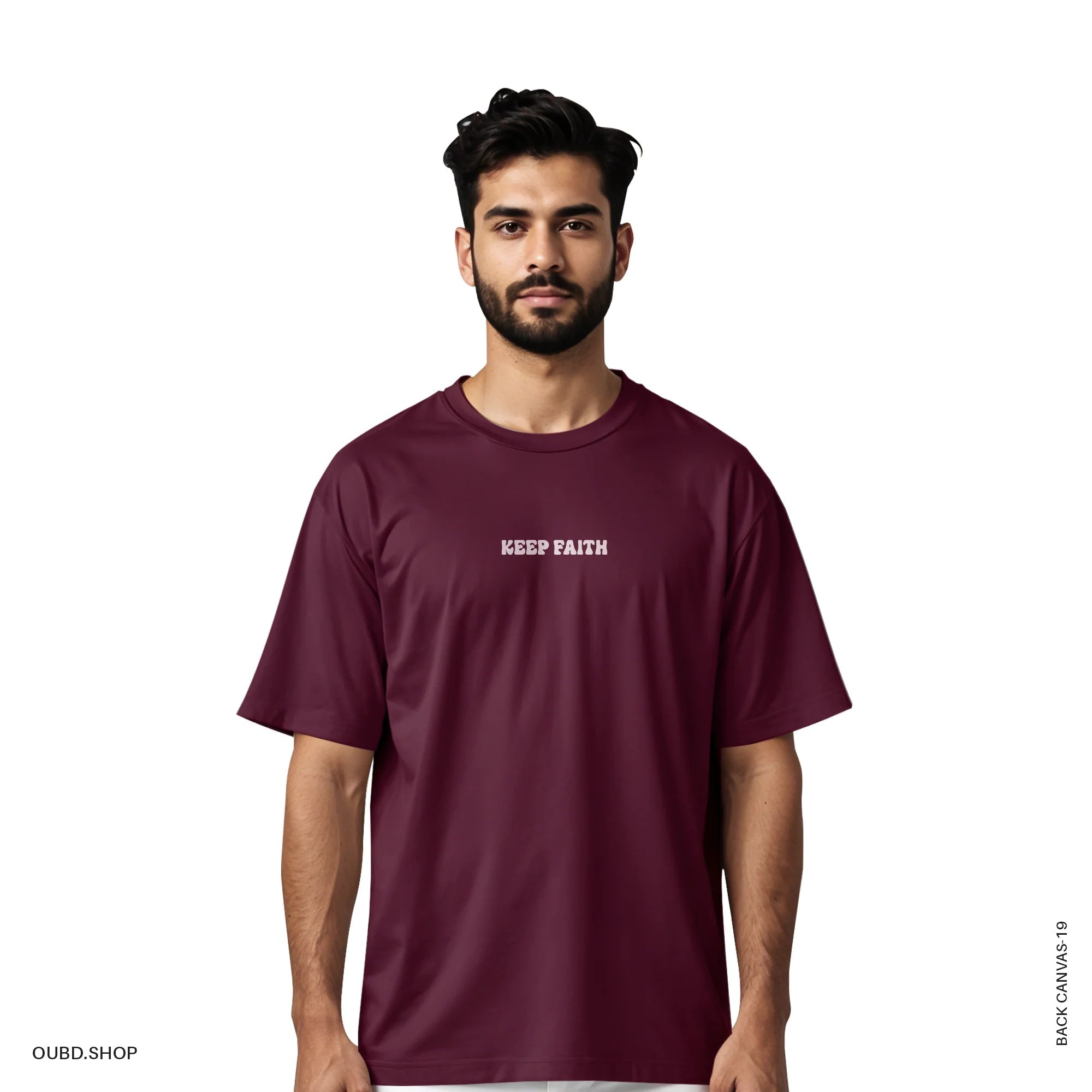 DROP SHOULDER BACK CANVAS-DEEN OVER DUNIA V2 - OUBD