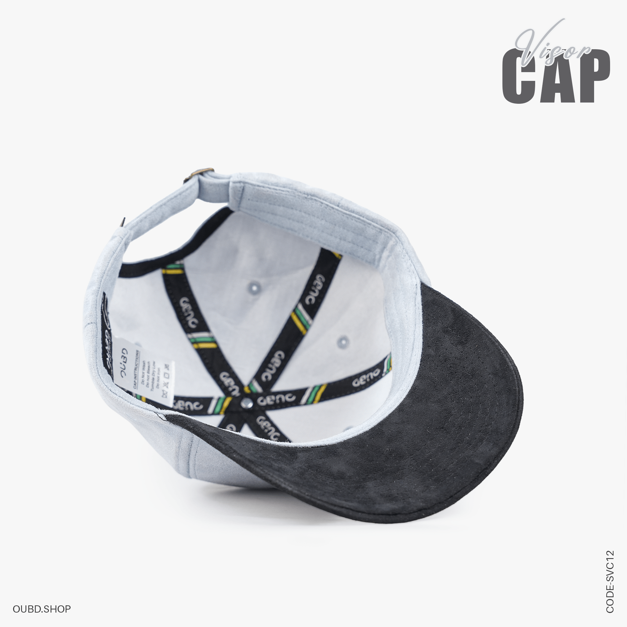 SPECIAL SUEDE VISOR CAP RIDE TO HEAL - OUBD