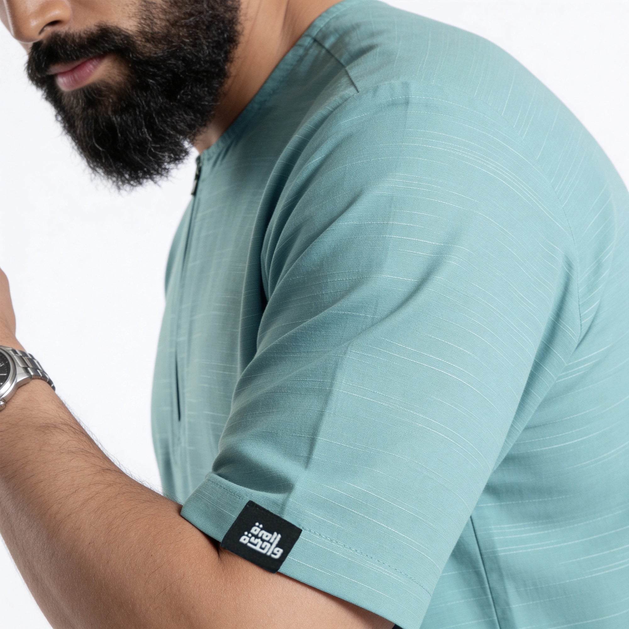 MENS PREMIUM HALF SLEEVE THOBE - OUBD