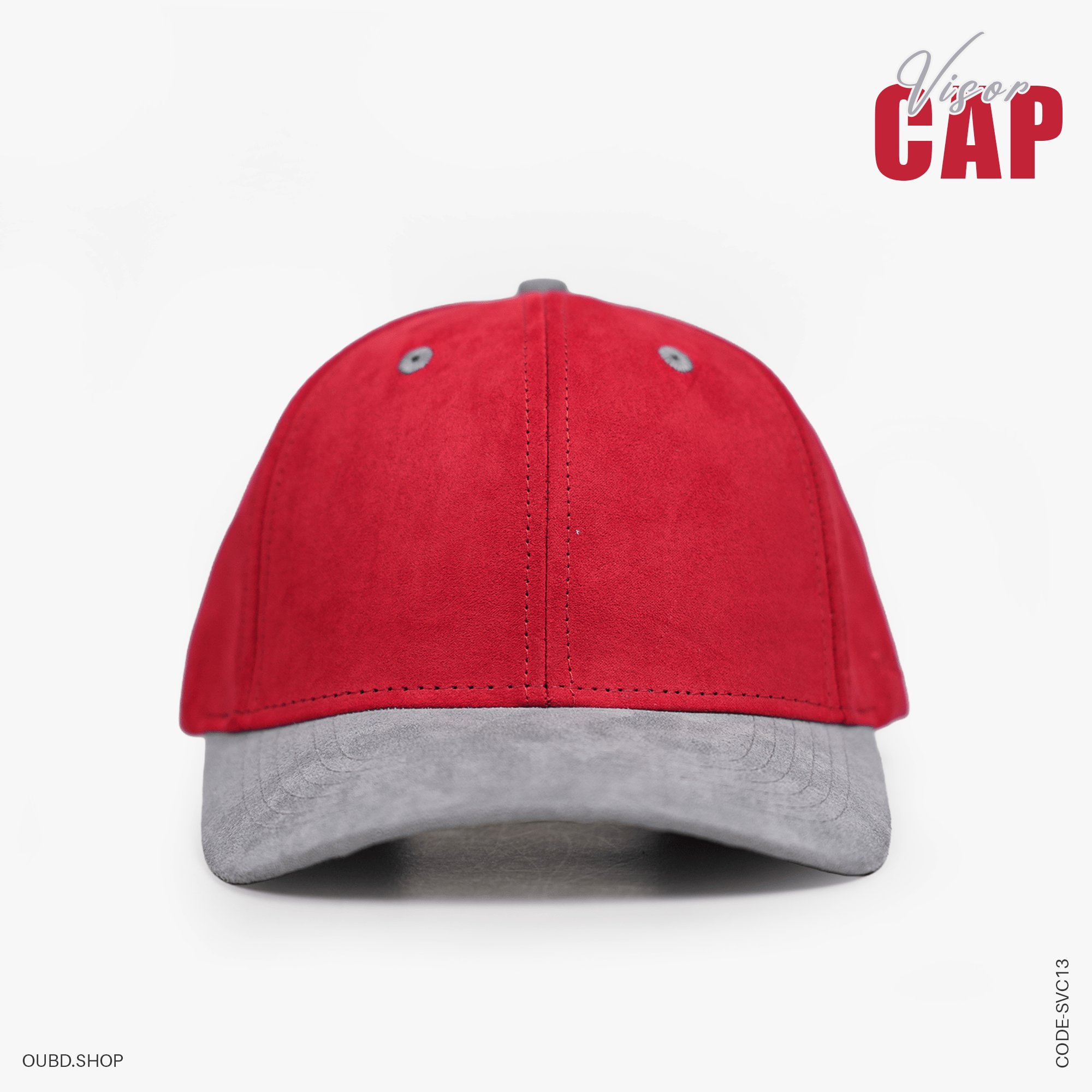 SPECIAL SUEDE VISOR CAP SOLID - OUBD