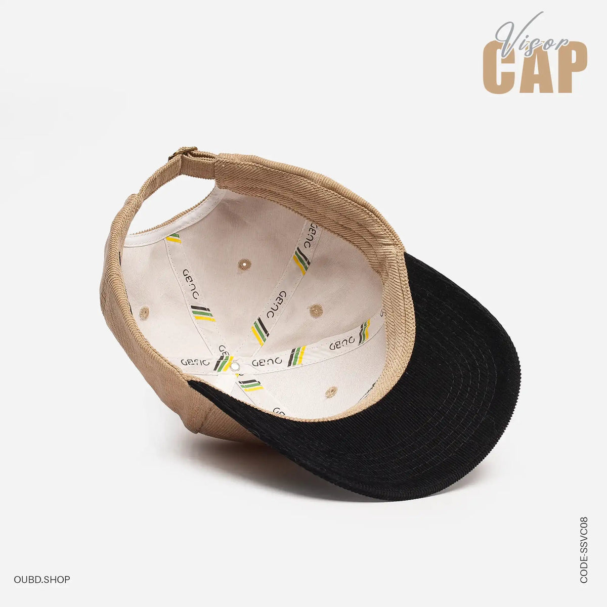 SPECIAL CORDUROY VISOR CAP - INSAF - OUBD