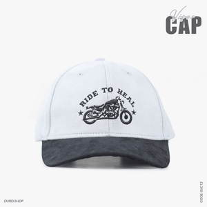 SPECIAL SUEDE VISOR CAP RIDE TO HEAL - OUBD