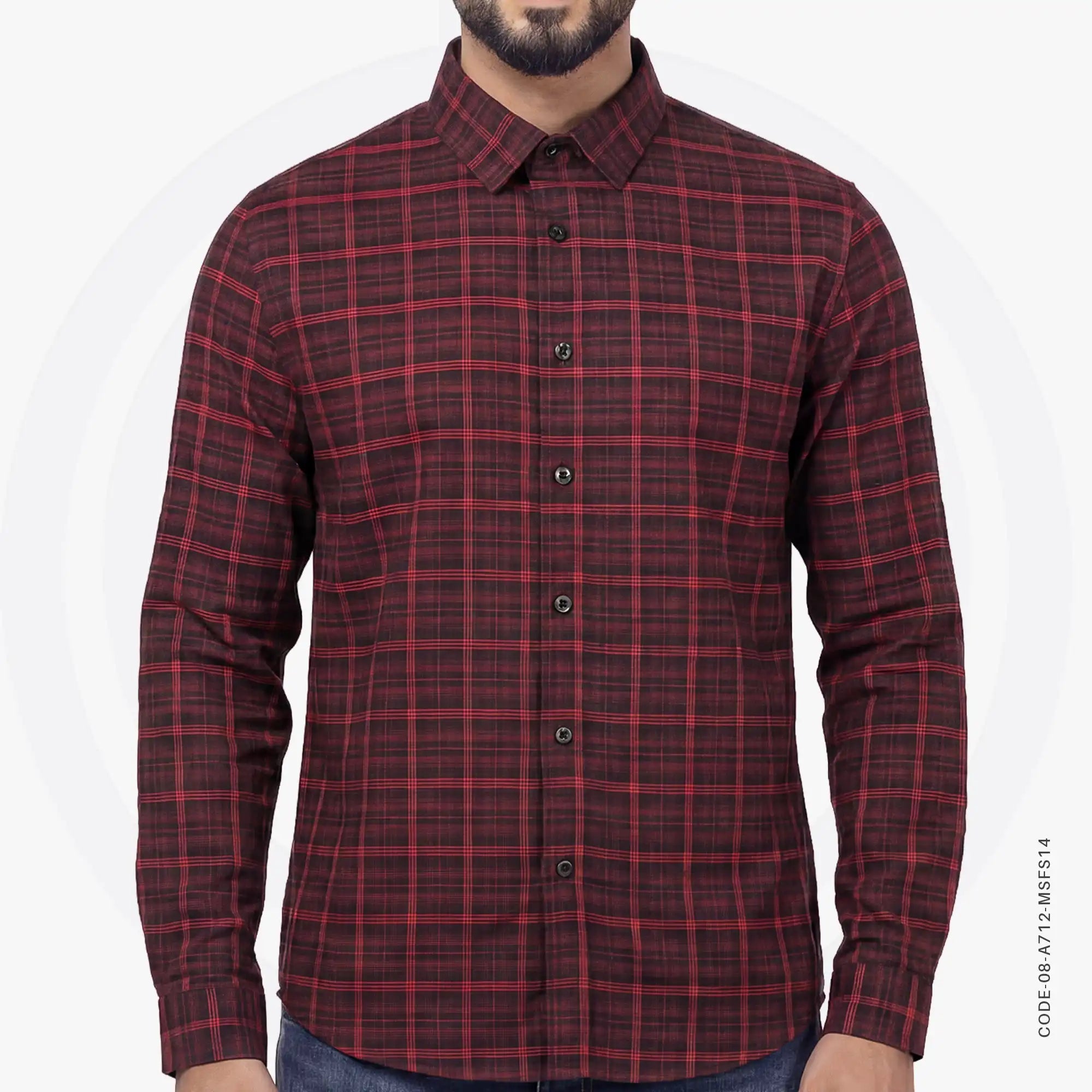 MENS CASUAL FULL SLEEVE SHIRT - OUBD