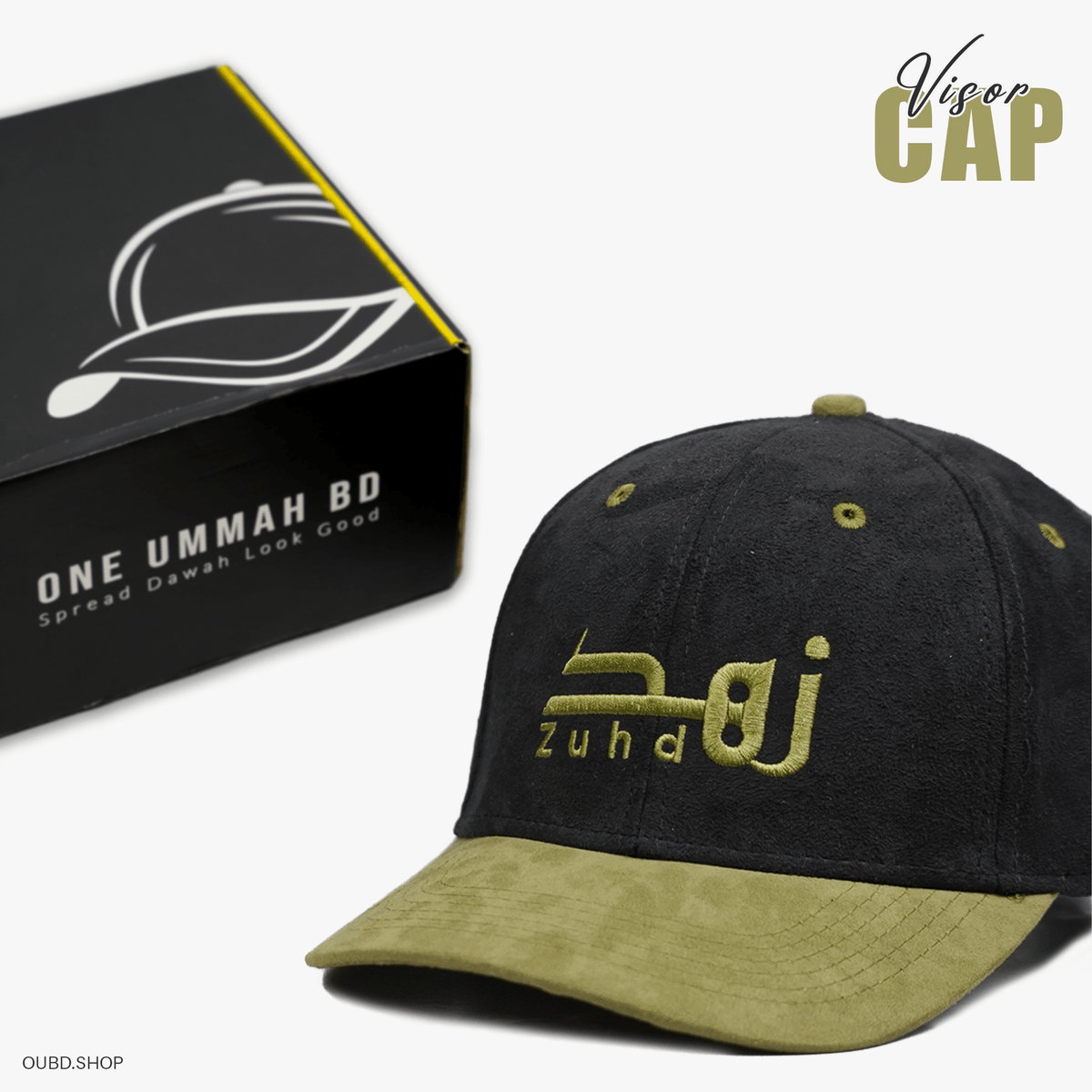 SPECIAL SUEDE VISOR CAP ZUHD - OUBD