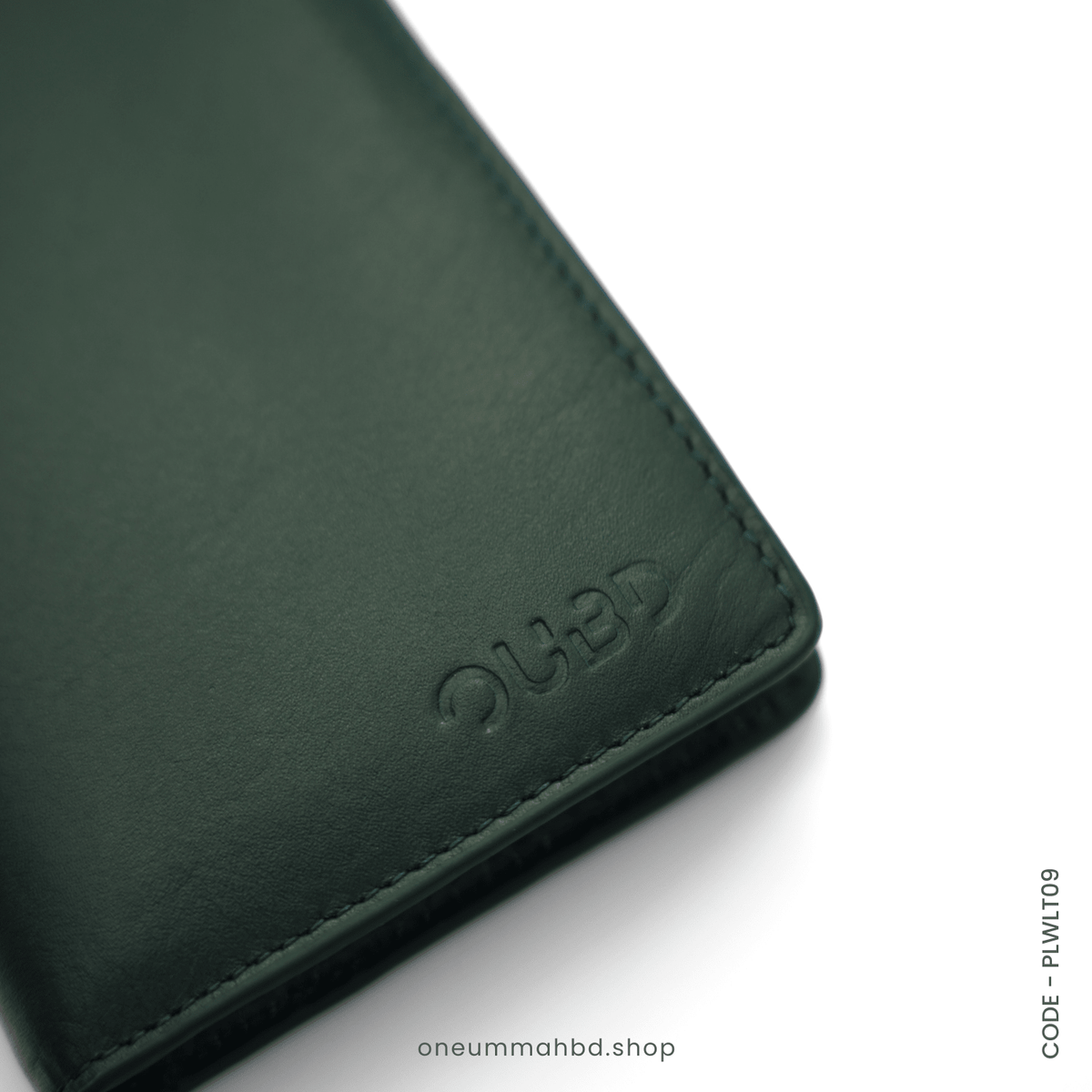 GENUINE LEATHER LONG WALLET STYLE-04 GREEN - OUBD