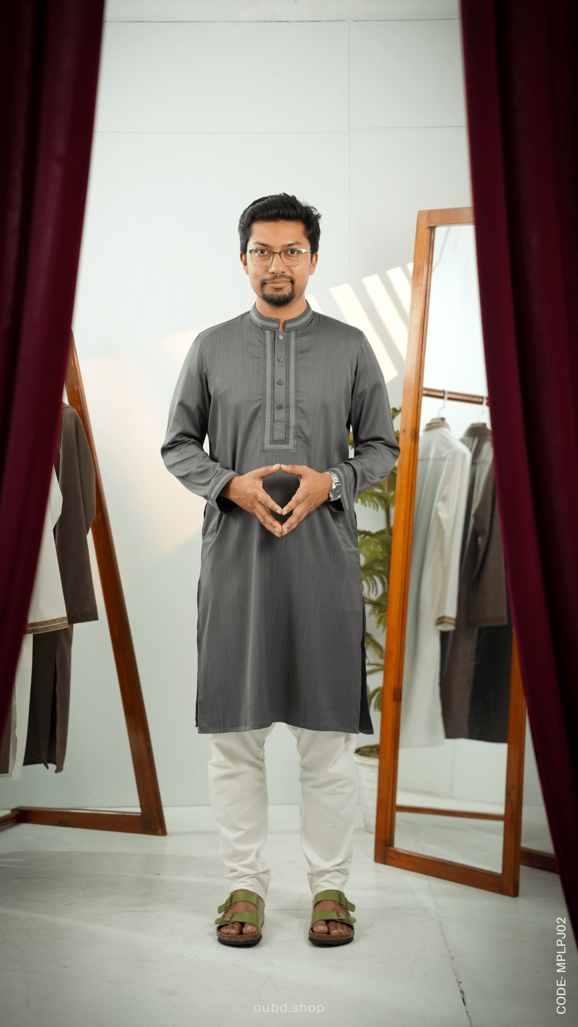 MENS PLATINUM PANJABI - OUBD