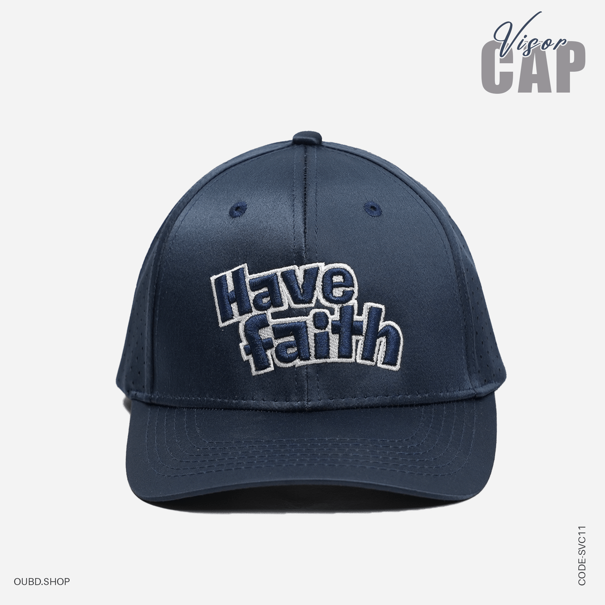 SPECIAL VENTED VISOR CAP - HAVE FAITH - OUBD
