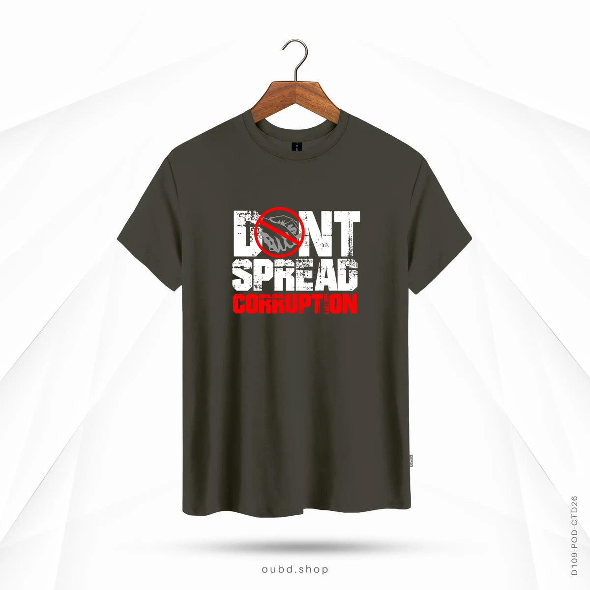DON'T SPREAD CORRUPTION - OUBD