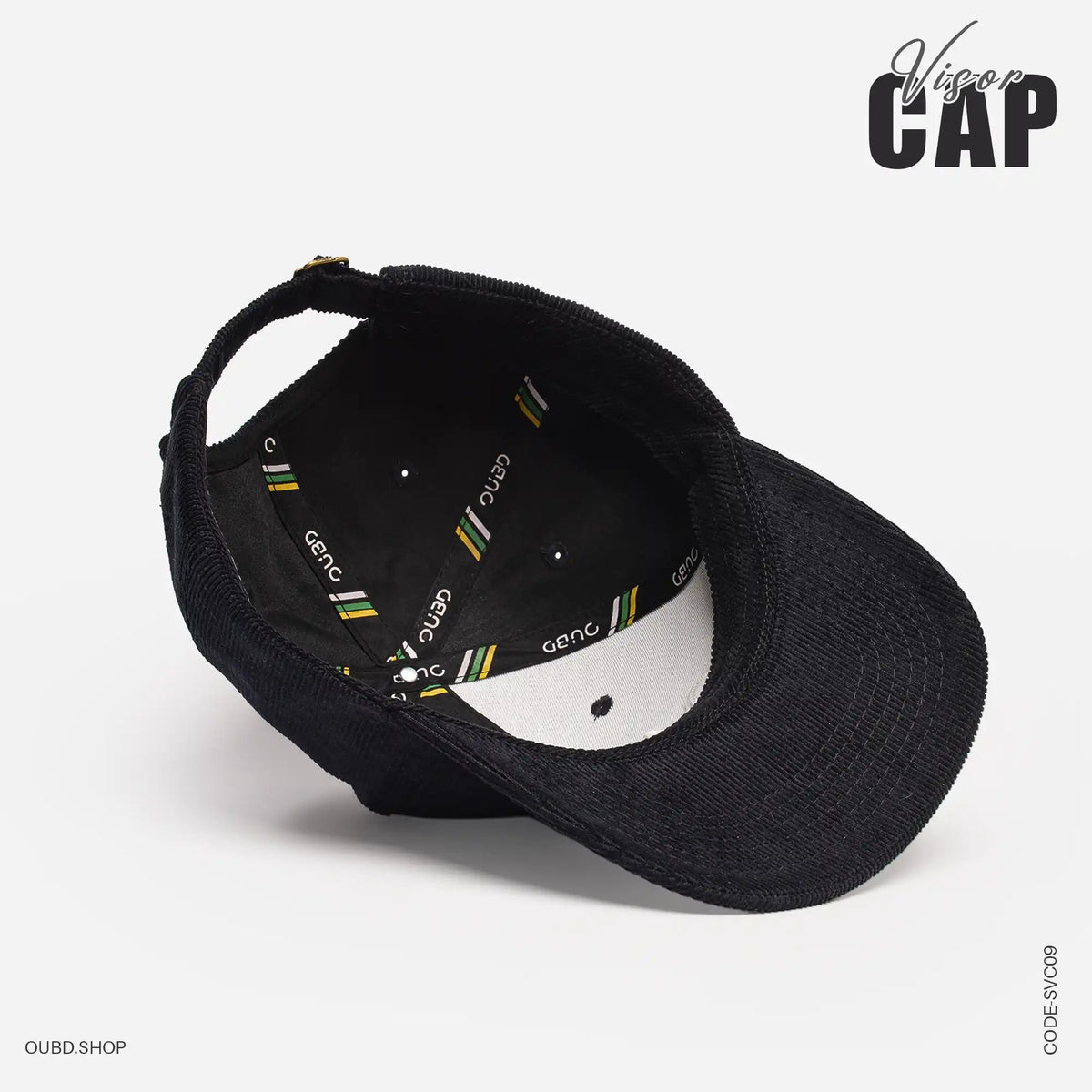 SPECIAL CORDUROY VISOR CAP - SALAM - OUBD