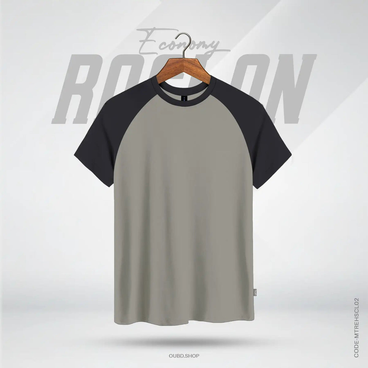 CLASSIC HALF SLEEVE RAGLAN T-SHIRT - OUBD