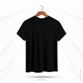 MENS SOLID PREMIUM T-SHIRT BLACK