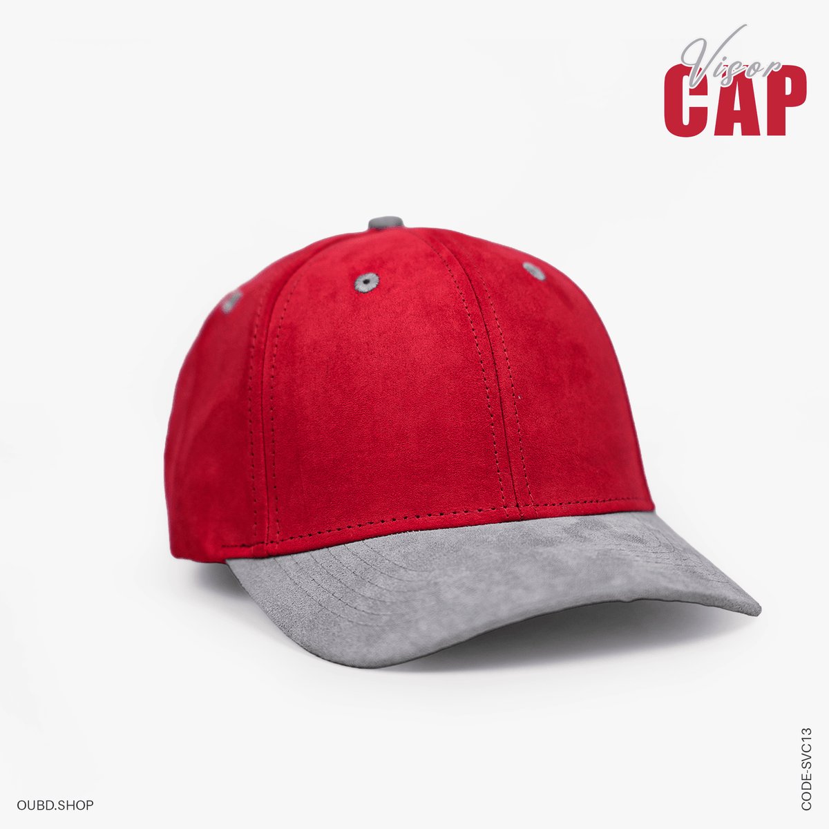 SPECIAL SUEDE VISOR CAP SOLID - OUBD