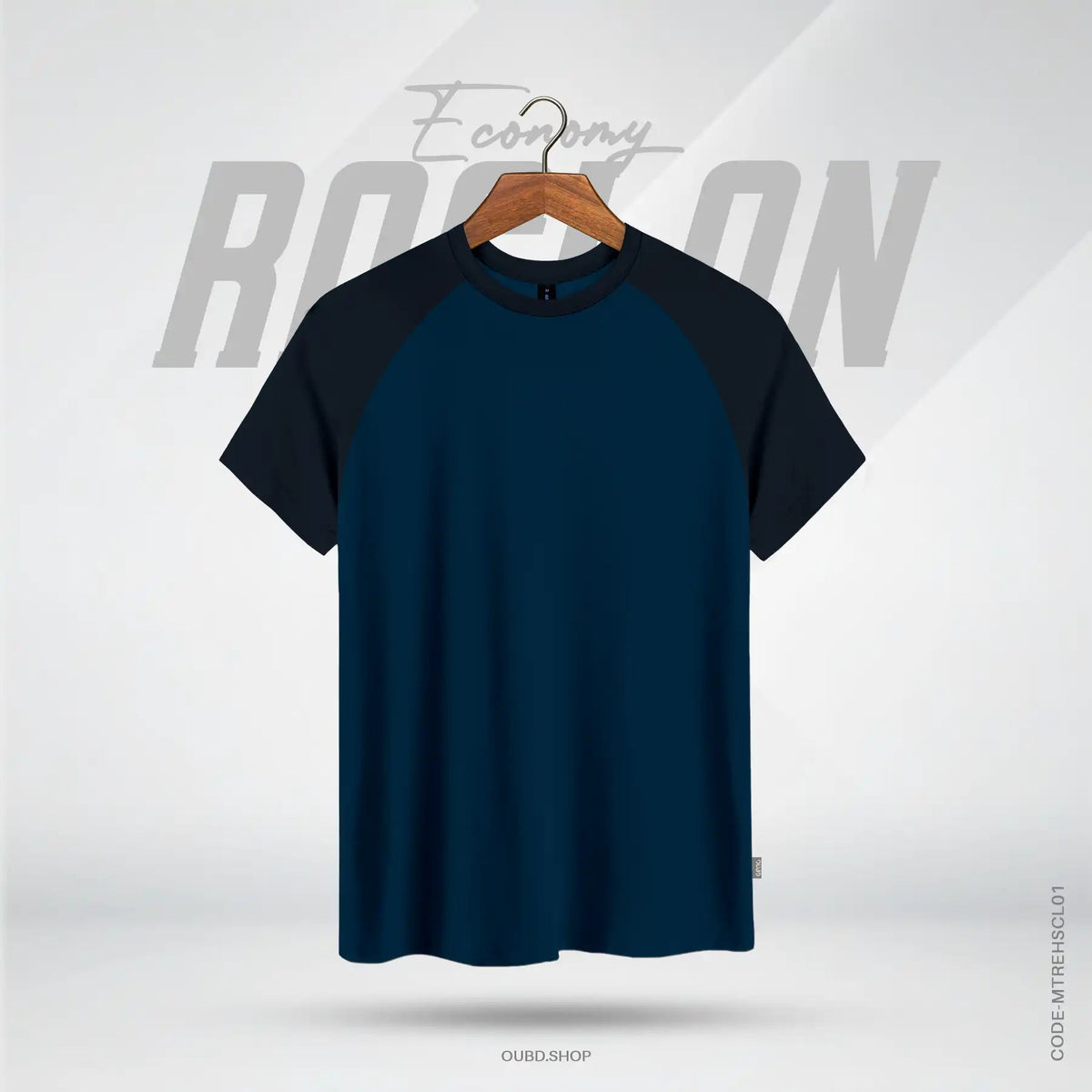 CLASSIC HALF SLEEVE RAGLAN T-SHIRT - OUBD