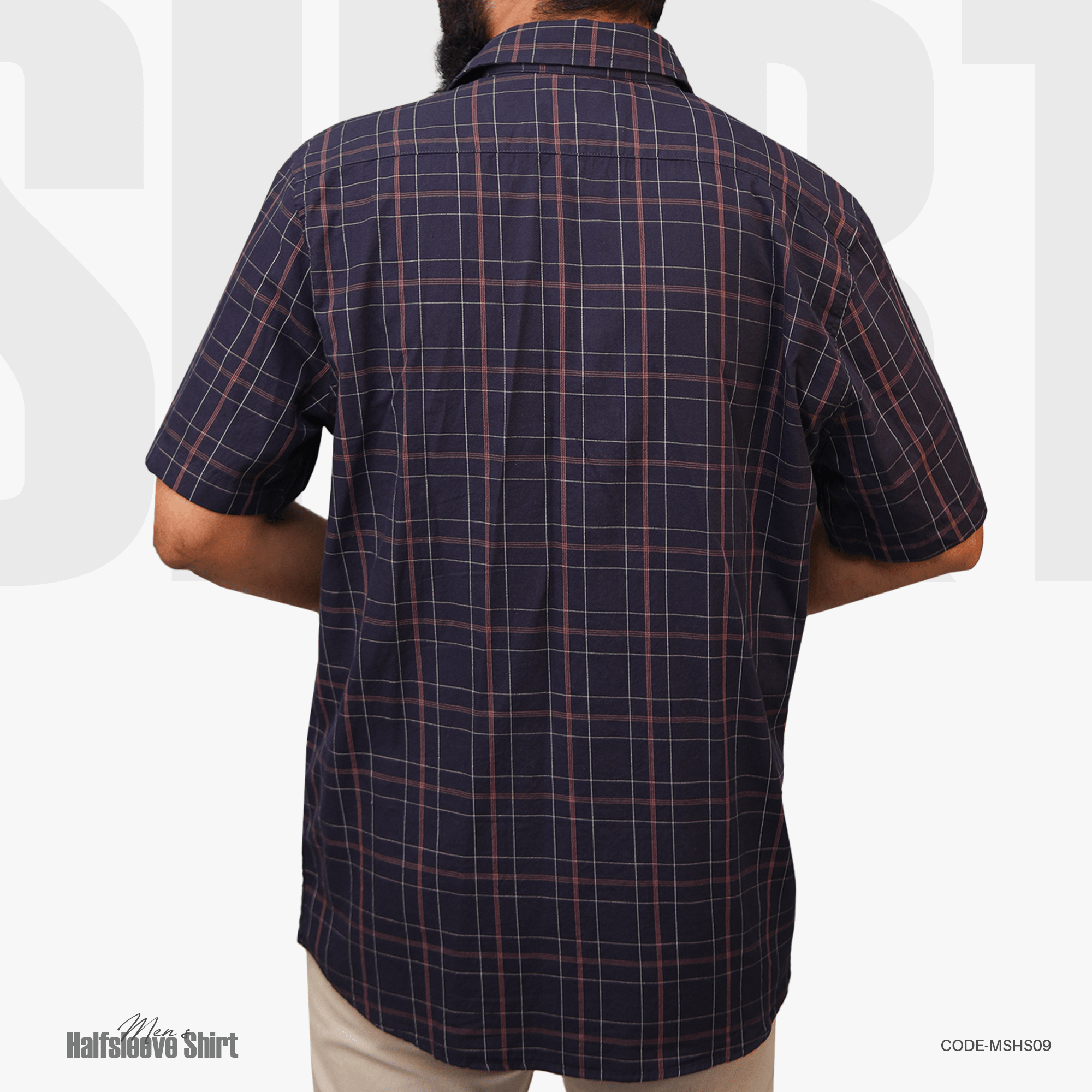 MENS CLASSIC HALF SLEEVE SHIRT - OUBD