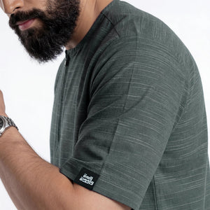 MENS PREMIUM HALF SLEEVE THOBE - OUBD