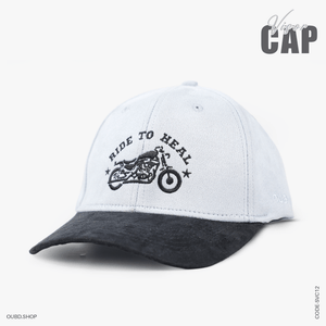 SPECIAL SUEDE VISOR CAP RIDE TO HEAL - OUBD