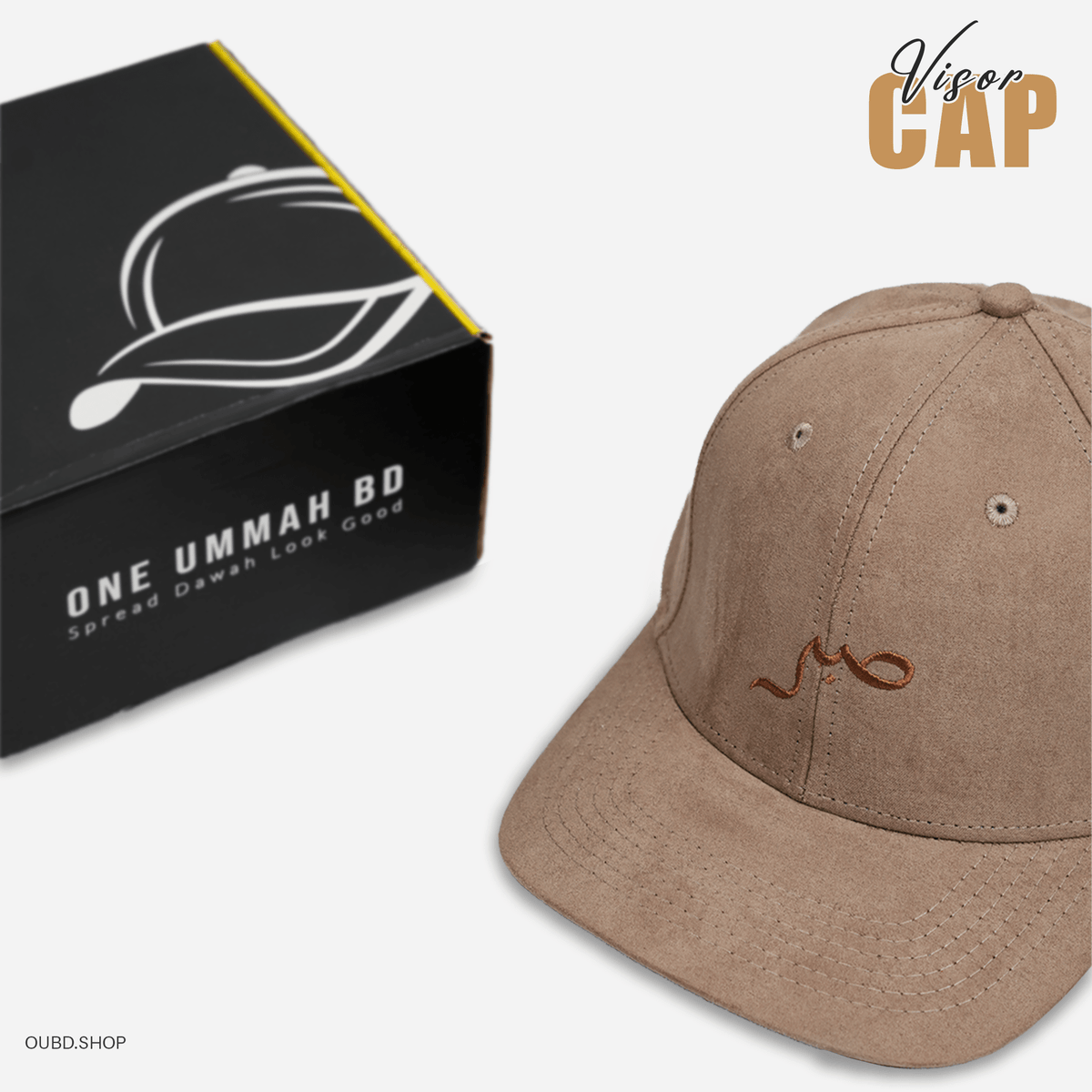 SPECIAL SUEDE VISOR CAP - SABR - OUBD