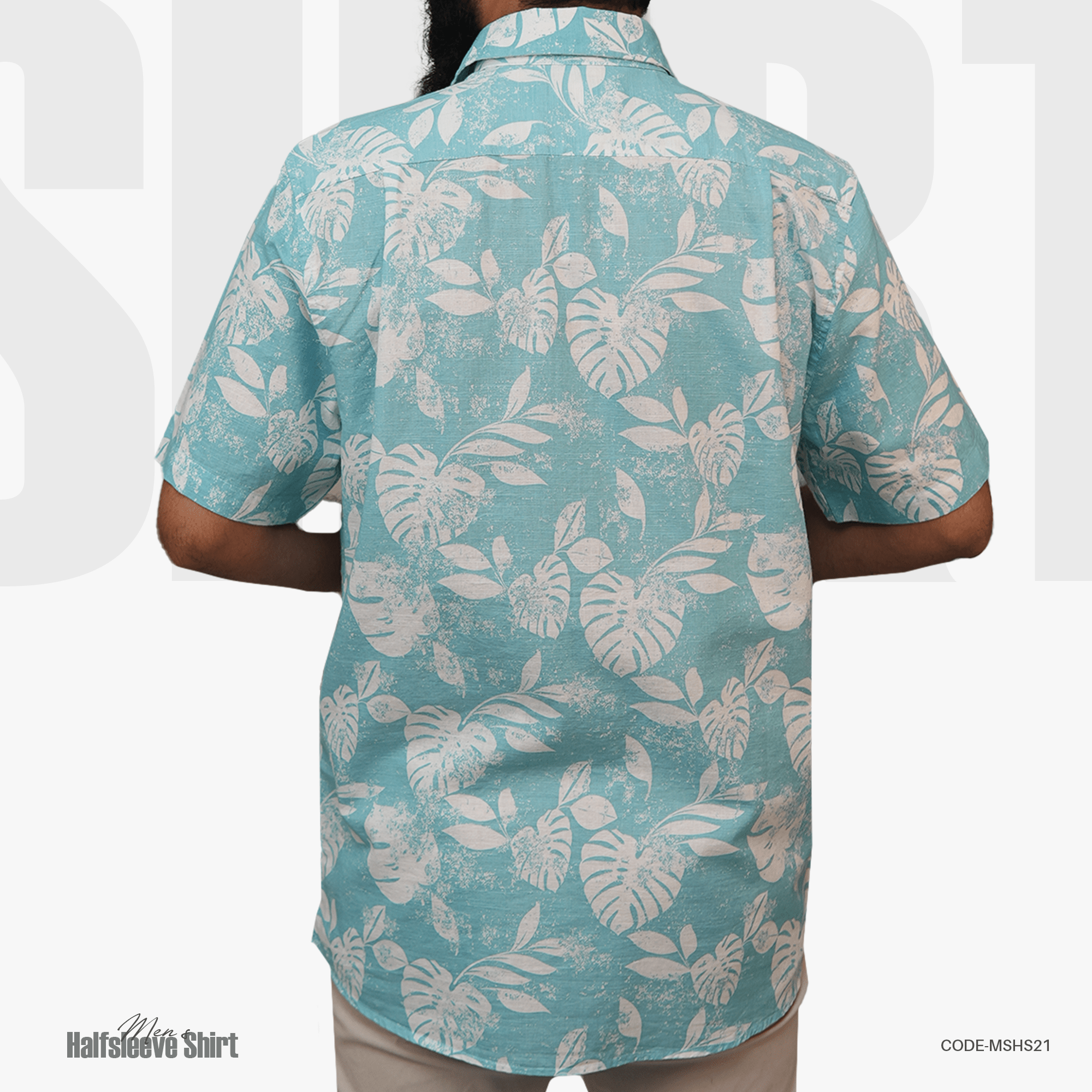MENS CLASSIC HALF SLEEVE SHIRT - OUBD