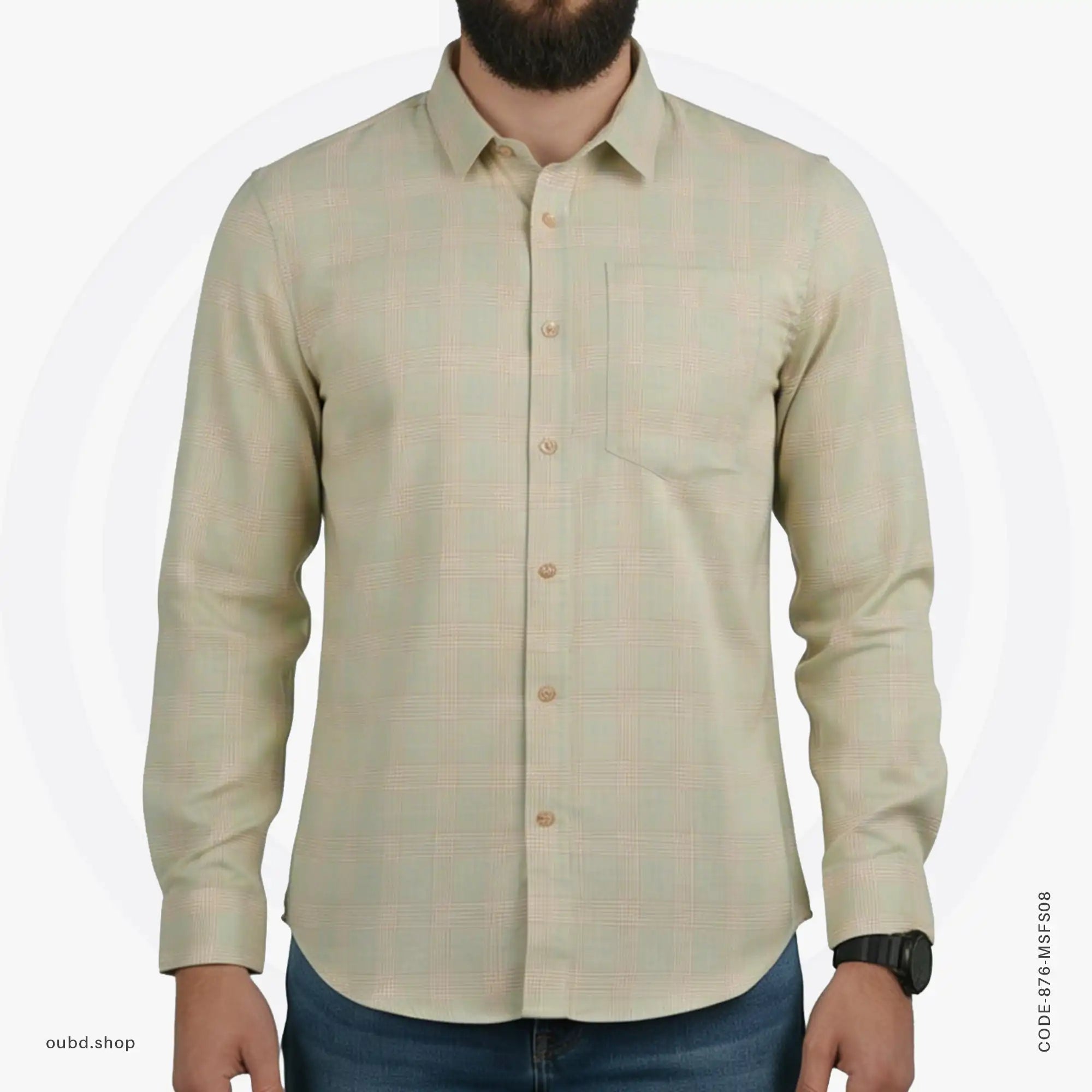 MENS CASUAL FULL SLEEVE SHIRT - OUBD
