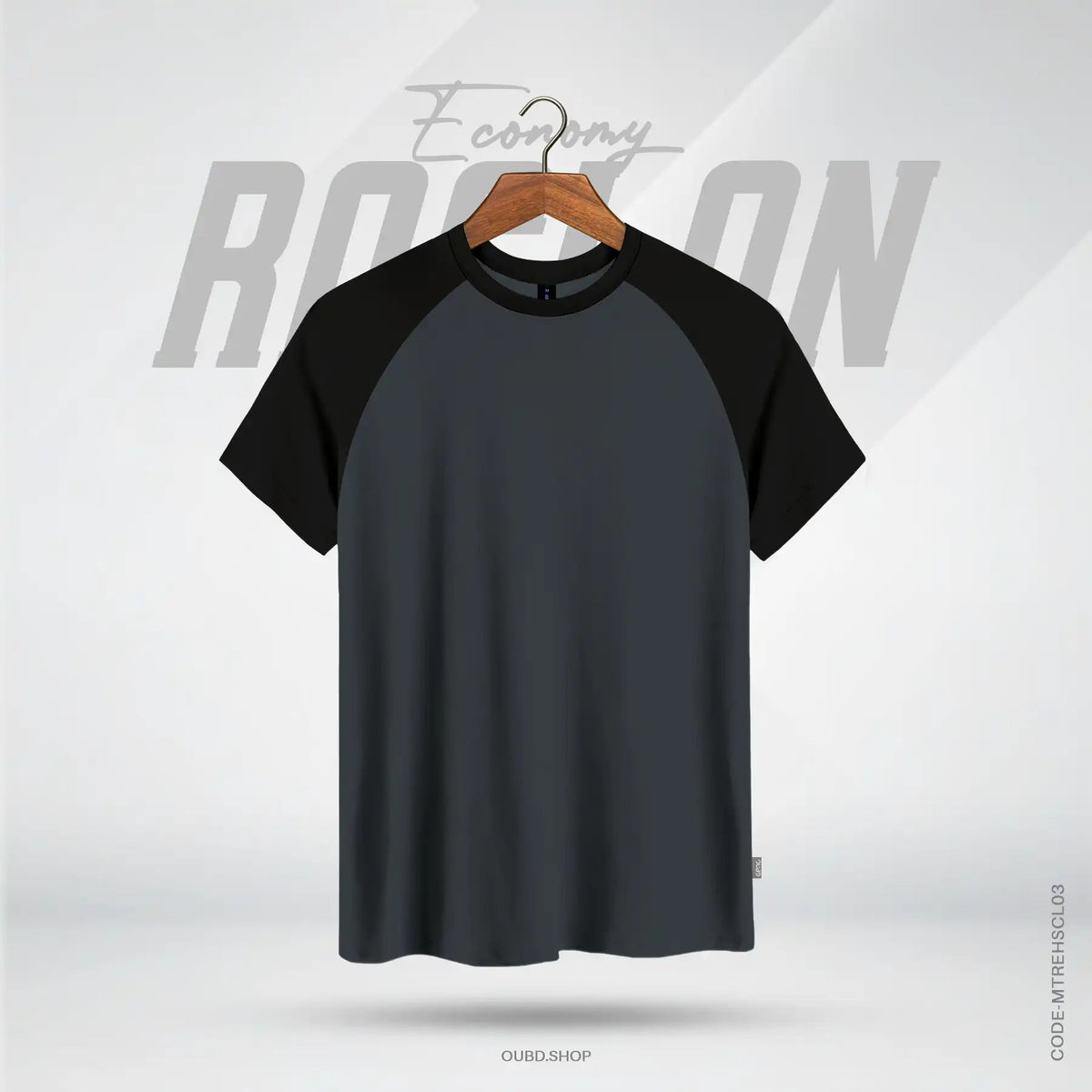 CLASSIC HALF SLEEVE RAGLAN T-SHIRT - OUBD