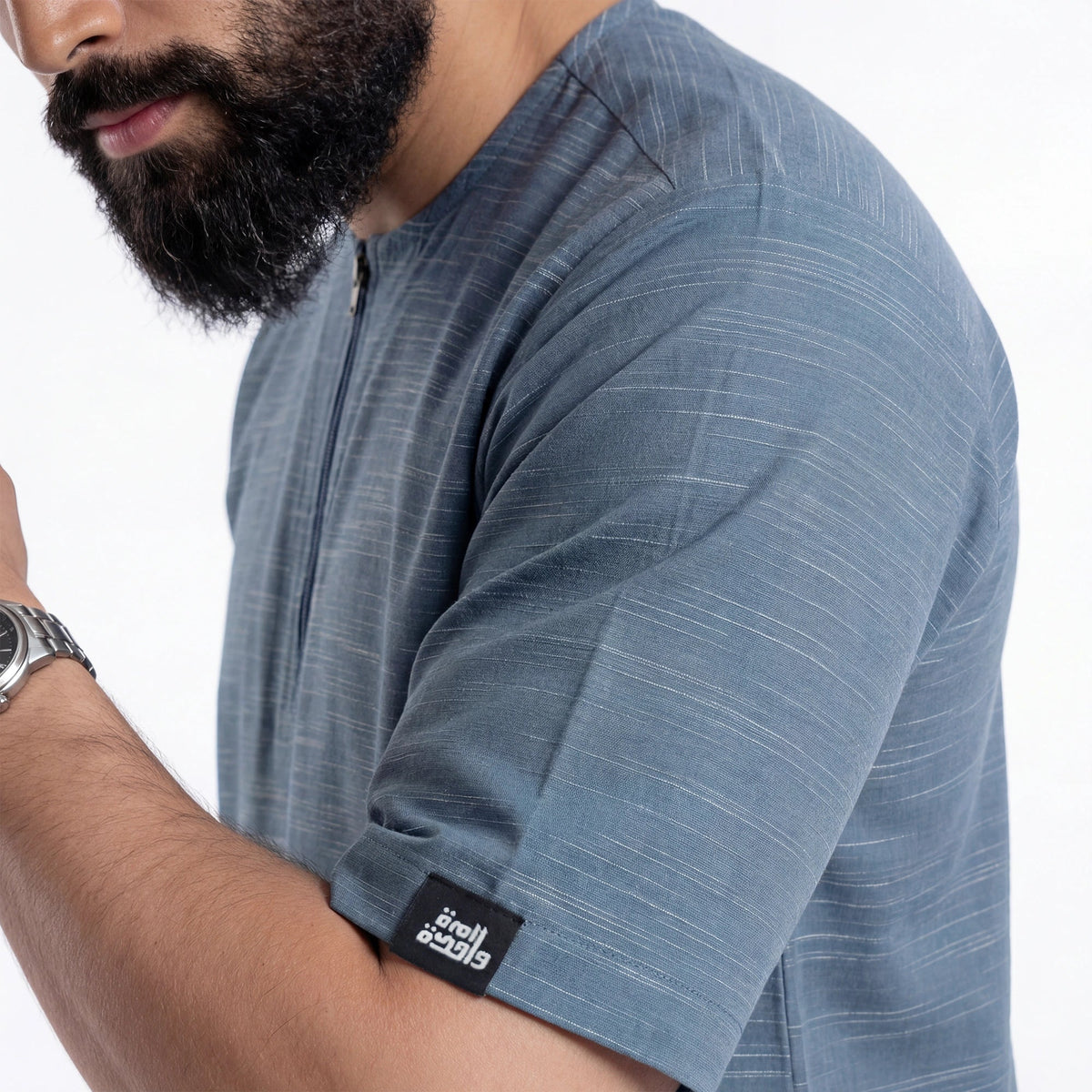 MENS PREMIUM HALF SLEEVE THOBE - OUBD