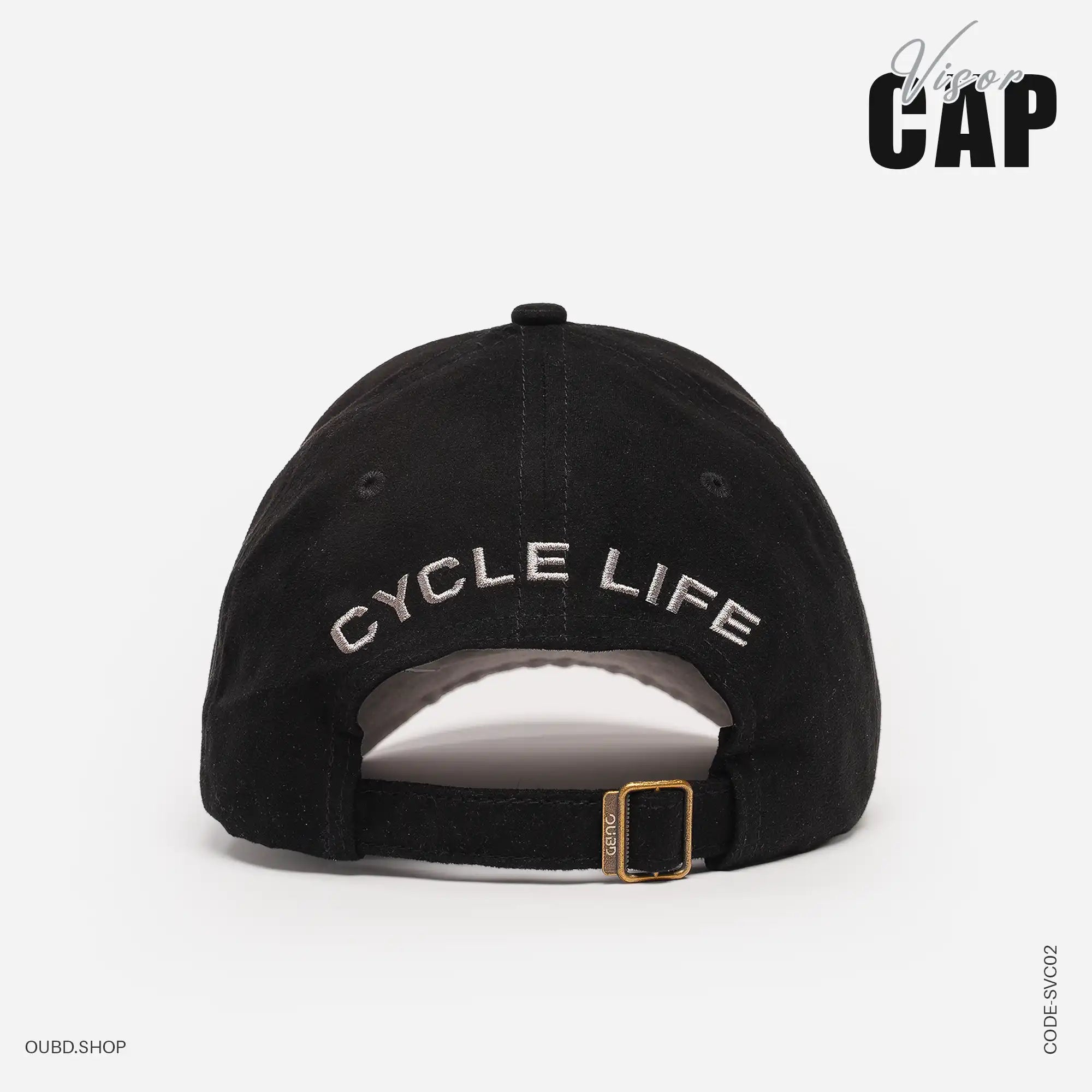 SPECIAL SUEDE VISOR CAP - CYCLE LIFE