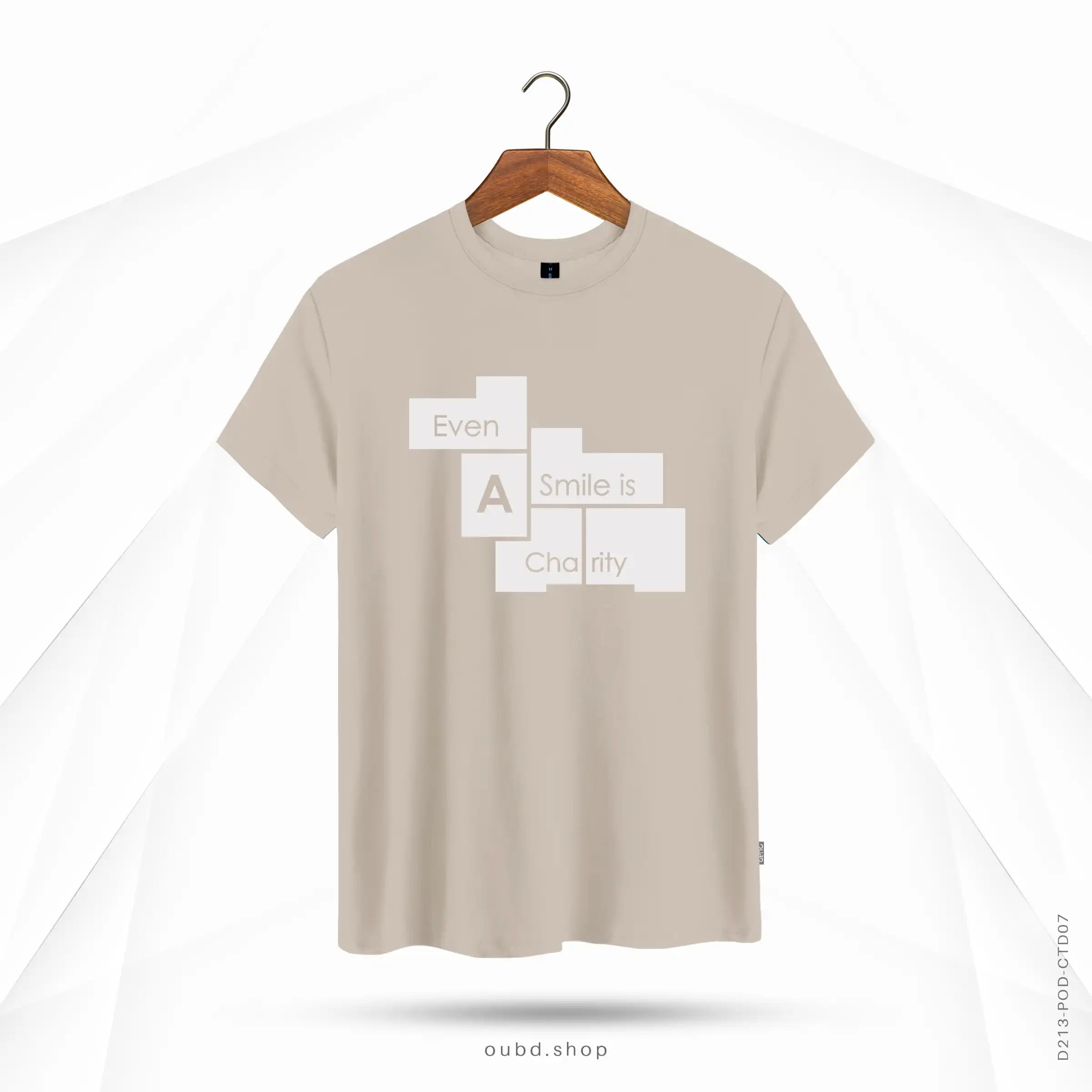 EVEN A SMILE IS CHARITY - CREAM