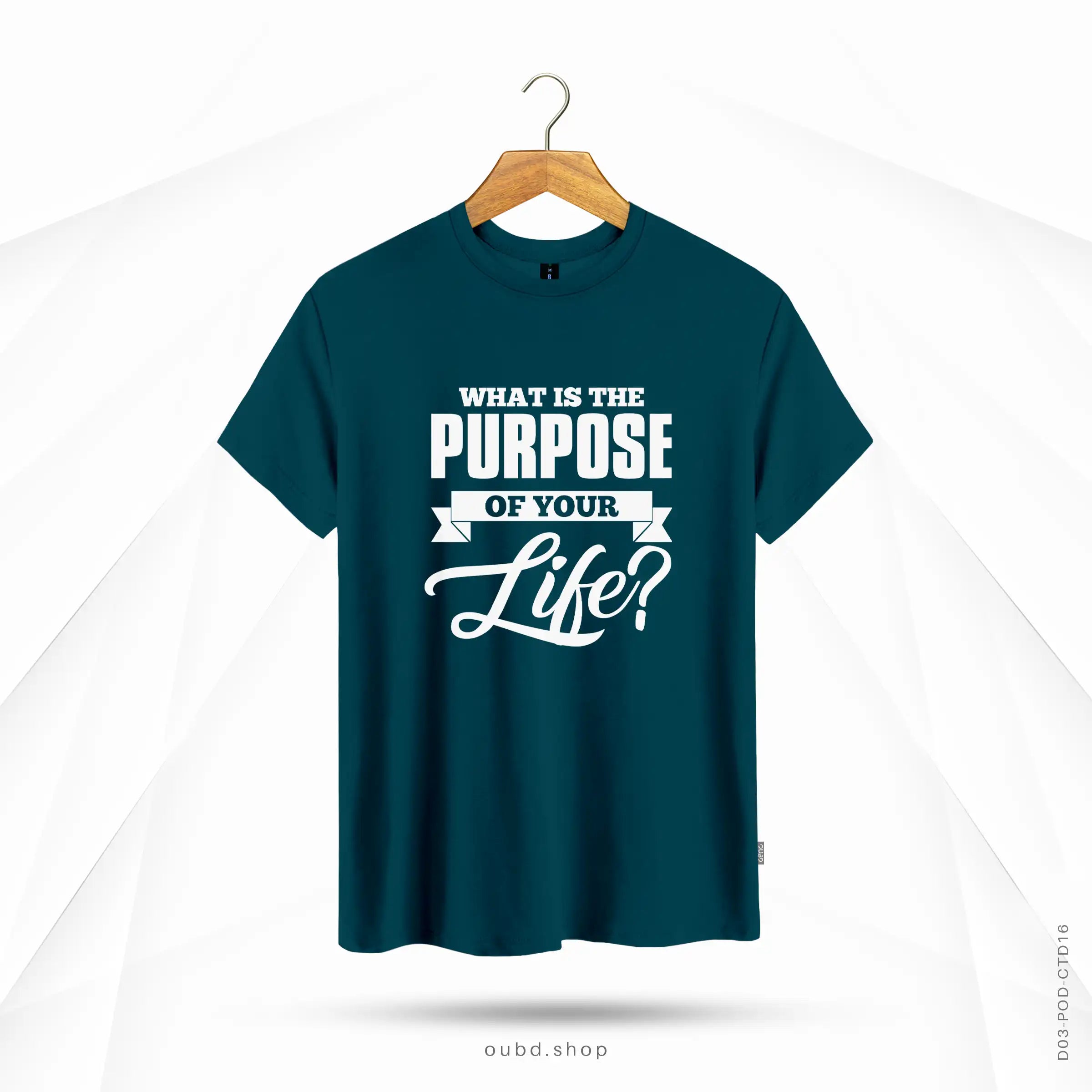 WHAT IS THE PURPOSE OF YOUR LIFE - TURKISH BLUE